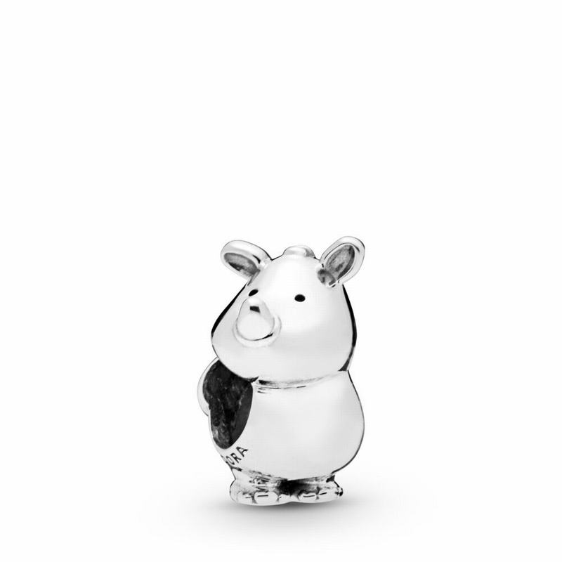 Pandora Australia Rino the Rhinoceros Charm - Sterling Silver | RLMPGO157